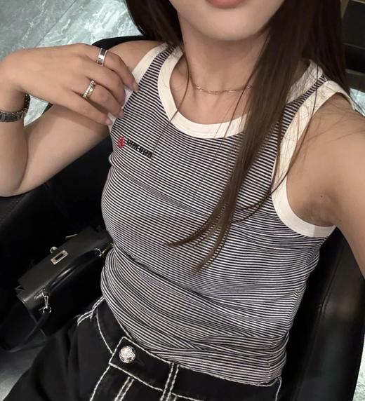 重磅推荐  zp无标！帆船条纹系列  短袖T恤/条纹背心  进口客供面料 商品图1