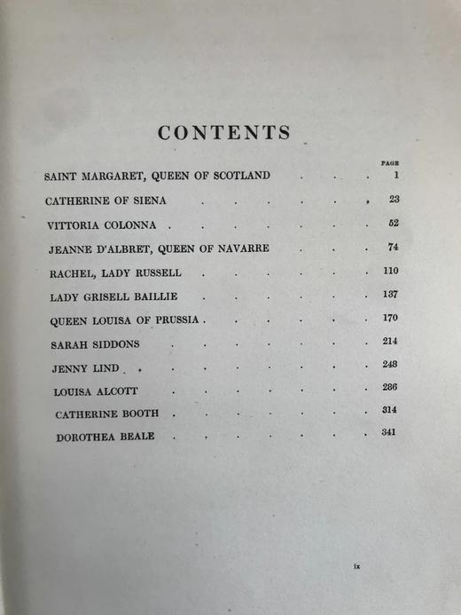约19世纪后期 巾帼英雄传 7幅肖像插图 漆布精装18开 商品图6