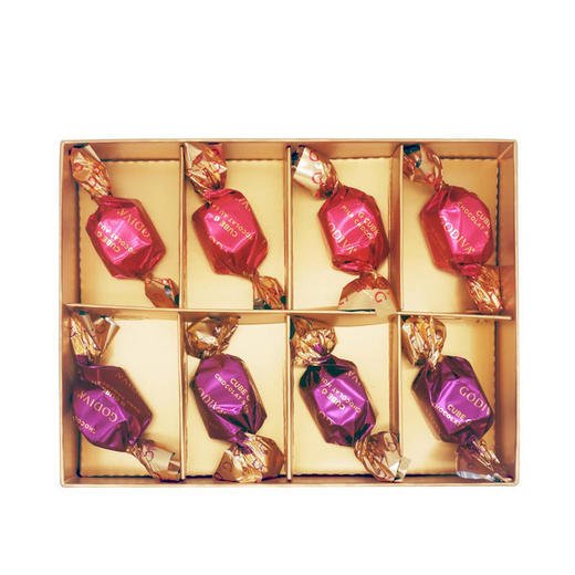 TY（分2个包裹发货）十五月 生椰拿铁蛋卷礼盒360g +金喜立方巧克力礼盒8颗装【鲜享2.0】 商品图2