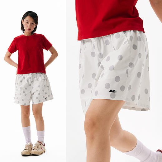 CryingCenter 波点碎花运动短裤 哭喊中心 商品图1