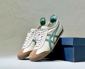 中性款Mexico 66 slip-on 皮面休闲鞋