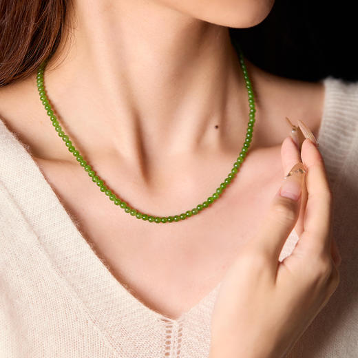 琳琯瑛·碧玉首饰，一泓碧水照玉人，夏日清风自徐来 商品图7