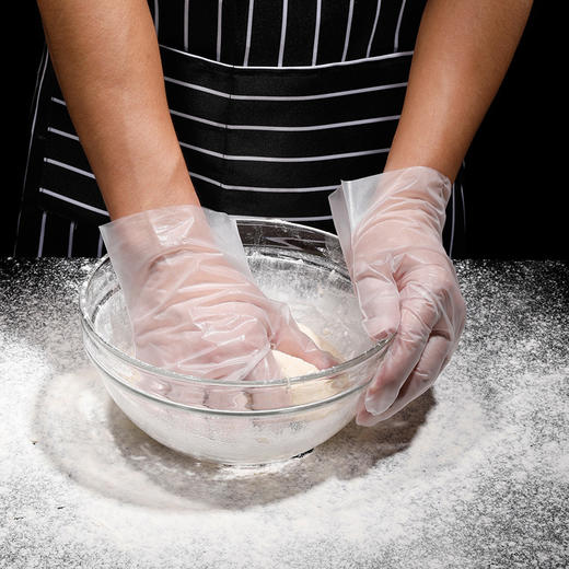 【批发】美丽雅一次性厚韧PE手套120只 商品图8