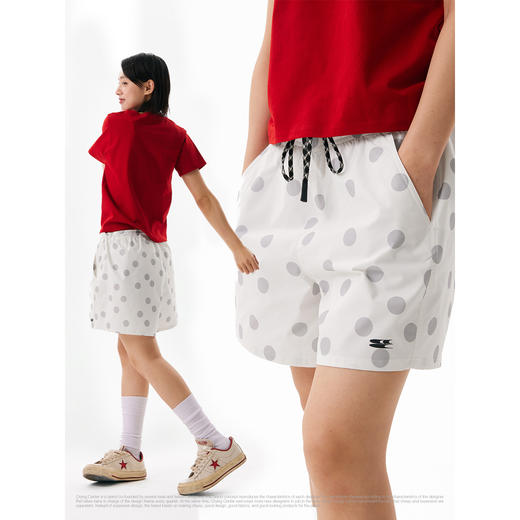 CryingCenter 波点碎花运动短裤 哭喊中心 商品图2