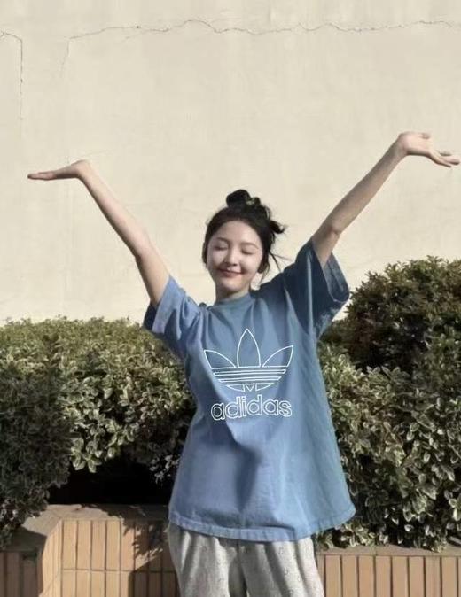 外贸单稀缺配色AD多彩男女棉T 商品图0