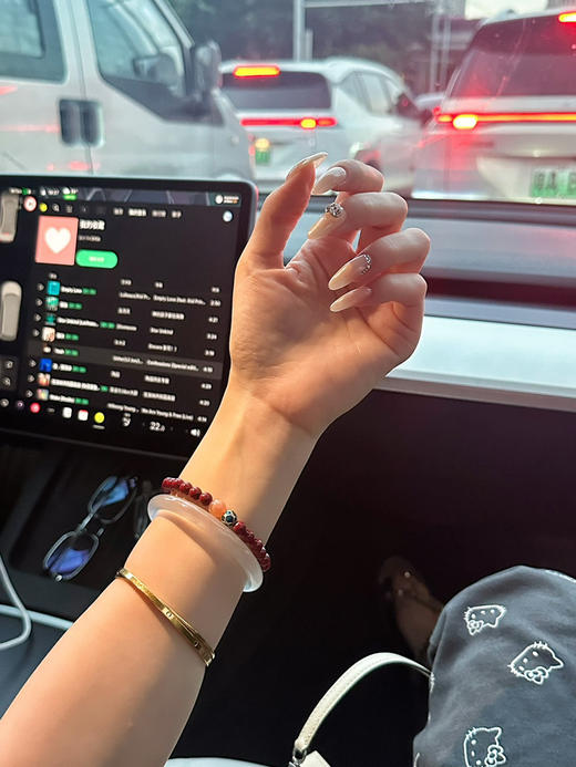 白鹿同款朱砂手串 商品图4