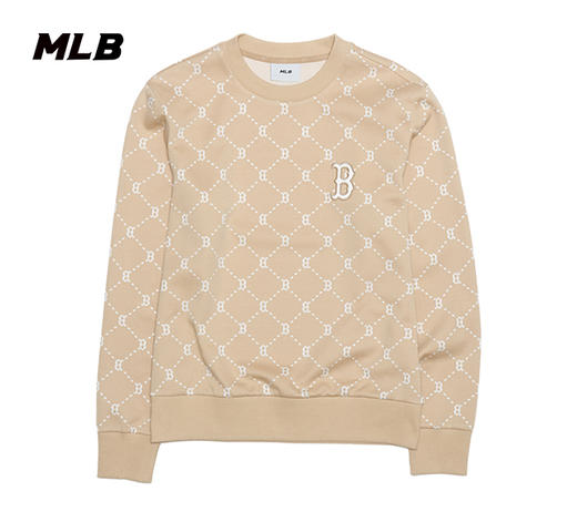 【XS/XL断码服】【微瑕，如无货做退款处理】MLB男女同款满印钻石老花经典款25春夏新款卫衣3AMTM0151 商品图2