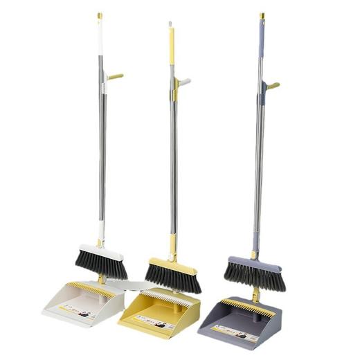 扫把簸箕清洁套装家用软毛可折叠扫帚簸箕新款加长不弯腰扫地笤帚 商品图4