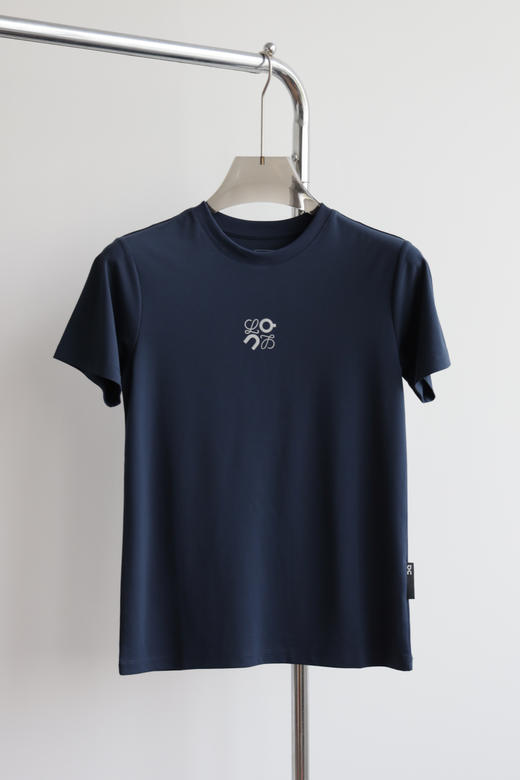 跨界联名 0N x 小罗 3m反光字母印花Logo纹理圆领T恤 TX563 商品图3