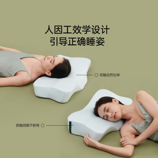 7C七西美妍释压枕记忆棉无压枕头护颈椎助睡眠枕头枕芯侧睡护颈枕 商品图3