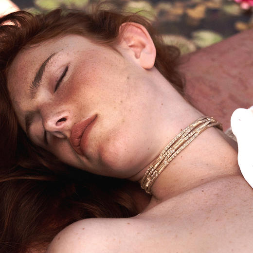 北京仓｜Maayaz-Ren-金色 多绳 颈链［摩洛哥设计师］ 商品图2