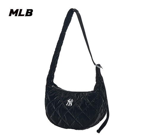 【F断码包】【微瑕，如无货做退款处理】MLB新款24秋冬亮面时尚腋下包3ABQL064N 商品图0