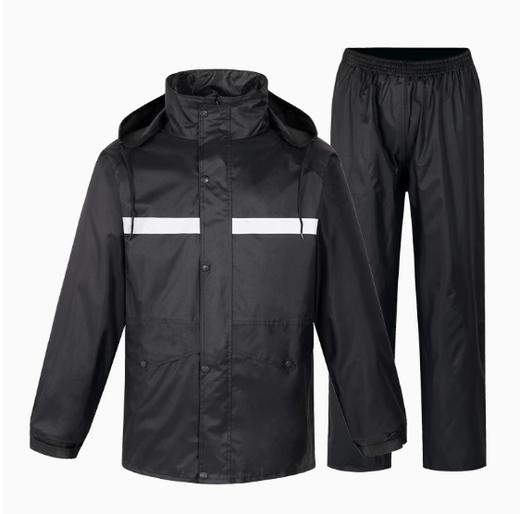 【JL】加厚带反光条雨衣（分体） 商品图0