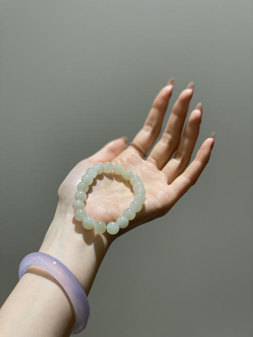 和田玉晴水料手串 商品图6