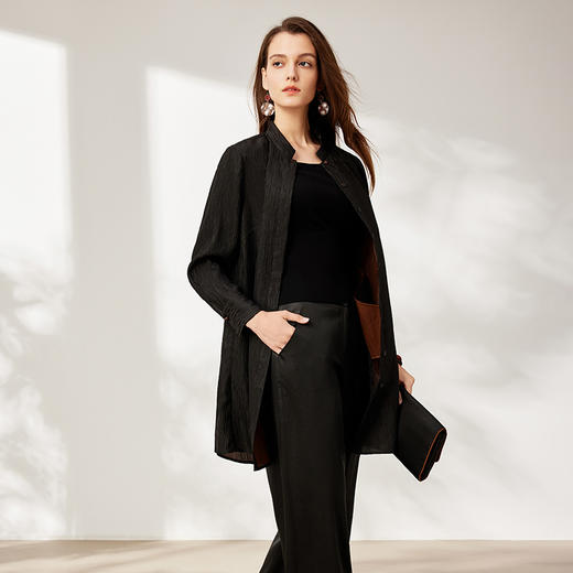 TANGY Collection天意2025秋季新品商场同款女外套L253010 商品图3