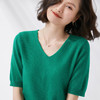 【买一送一，加入购物车两件立即满减，拍一件不发货！】夏季女款羊毛圆领/V领针织短袖 | 柔软细腻 亲肤舒适多色可选 商品缩略图11