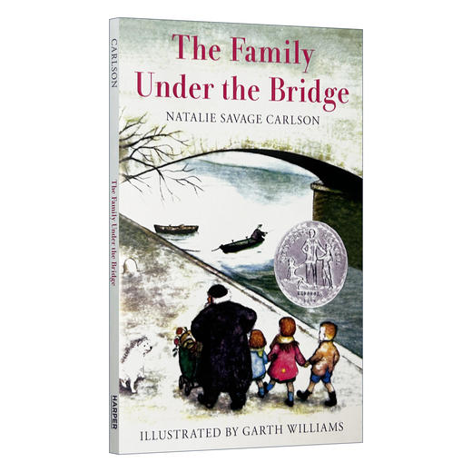 桥下一家人 英文原版 The Family Under the Bridge 英文版儿童文学书 纽伯瑞银奖 少年文学成长小说 正版英语书 商品图0
