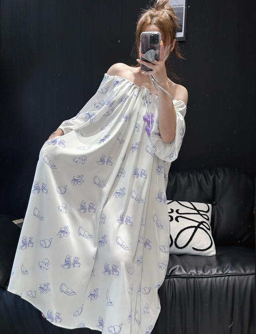 野兽派家居服睡衣套装睡裙070503 商品图9