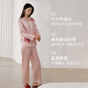 金三塔重磅真丝睡衣女100%桑蚕丝宽松舒适印花衣裤套长袖家居服 YSFFC201 商品缩略图2