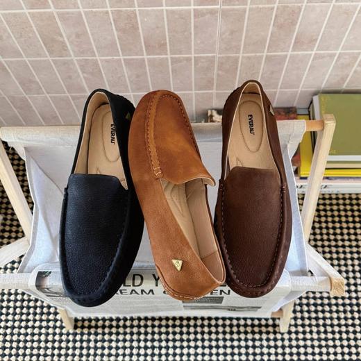 【澳洲品牌】EVERAU乐福鞋男士休闲透气一脚蹬驾车鞋豆豆鞋EA1025 商品图0