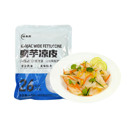 恬禾亦·魔芋凉皮 低卡零脂素食代餐不添加淀粉 糖宝生酮素食人群 270g 商品图4