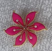 盘扣胸针 紫荆花 商品图0