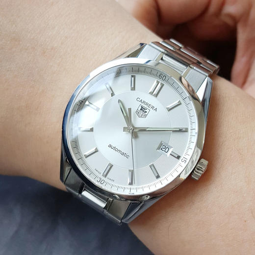 【95新】TAG Heuer 泰格豪雅卡莱拉系列WV211A.BA0787自动机械机芯39MM（男款）日期显示 010725NJ15 商品图8