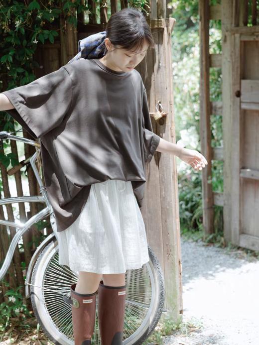 步履不停/5B45058C/亚麻条纹短裤 商品图2