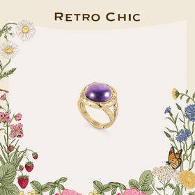 【张韶涵同款】Garden of Eden 伊甸园系列 | 弗洛拉紫水晶戒指