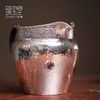 臻宝堂纯银999公道杯茶海纯手工麻纹匀茶杯茶具配件单公杯分茶器汲直麻纹公道杯200ml 商品缩略图2