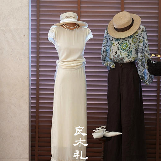 【预售7天】良木礼真丝印花小衫（8025） 商品图1