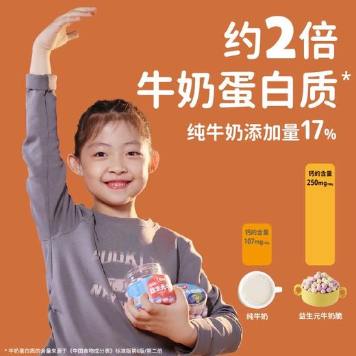蒙时代 奶泡泡 益生菌牛奶脆 高钙牛奶泡 内蒙古特产酸奶泡66g 商品图1