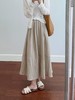 天丝亚麻半身裙，亚麻面料，舒适与凉感兼得  商品缩略图8
