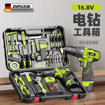 芝浦手电钻充电锂电钻家用16.8V电动螺丝刀多功能电起子木工电动工具 商品图7