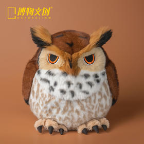 博物文创 大圆宝雕鸮 新年元旦生日礼物