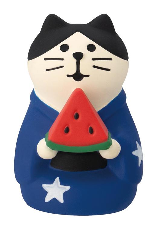 吃西瓜和服猫 商品图0