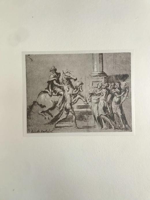 【德语】52*40cm！1915年 西班牙大师手绘稿图集（全2卷） 150幅插图 散页装带书匣 商品图10