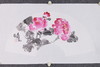 王保安《牡丹之二》国画原作32CM*63CM 手绘宣纸扇面花鸟作品 商品缩略图5
