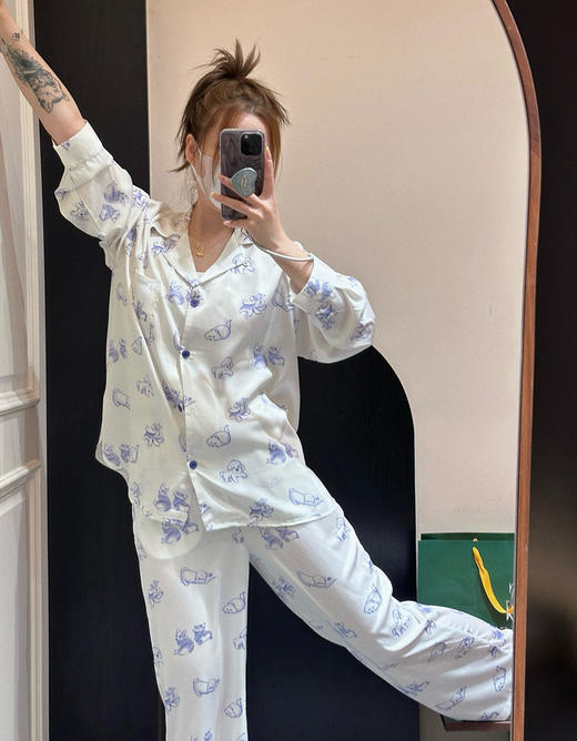 野兽派家居服睡衣套装睡裙070503 商品图8