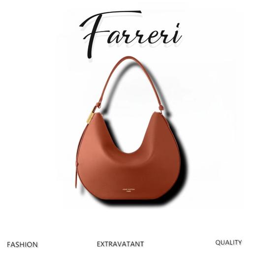 驴家M14417棕Low Key Cookie 中号手袋 商品图0