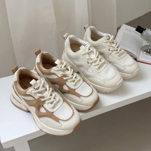 【澳洲品牌】EVERAU拼接工业风厚底运动休闲老爹鞋春夏女鞋EA5062 商品图0