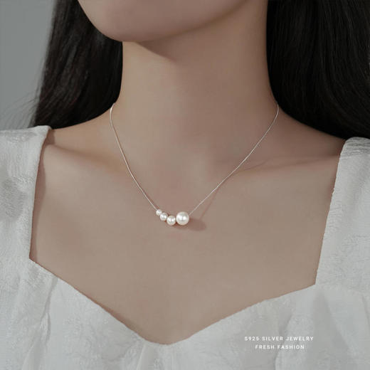 KaerFan--梦幻流光珍珠系列 | 耳饰/项链/手链 小众设计感 精致优雅 简约不挑人 多款可选 商品图2