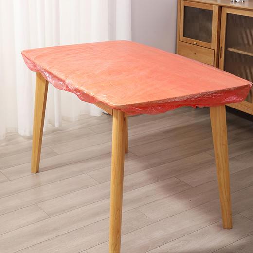 【批发】美丽雅免洗桌布罩160cm10个入红色 商品图7