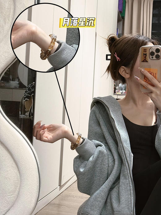 黄阿塞➕白水晶手串 商品图3