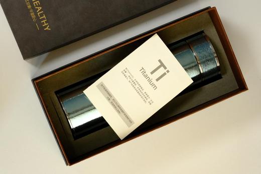 米马杂货 纯钛保温杯 抑菌锁鲜 耐冷耐热 酸碱不忌 无毒无异味 商品图3