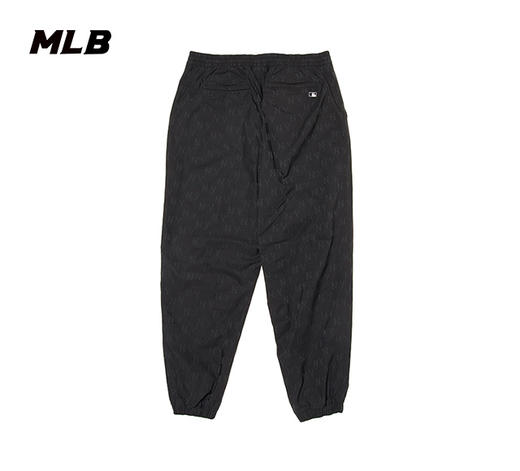 【M断码服】【微瑕，如无货做退款处理】MLB满印老花时尚男女同款梭织长裤3AWPM0144 商品图1