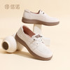 信诺妈妈鞋子真皮舒适平底单鞋软底休闲皮鞋小白鞋女2025夏季新款5Q3007-2 商品缩略图2