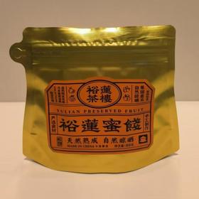 裕莲茶楼慢烘香烘黄桃瓣 80g/袋