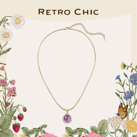 Garden of Eden 伊甸园系列 | 弗洛拉紫水晶吊坠