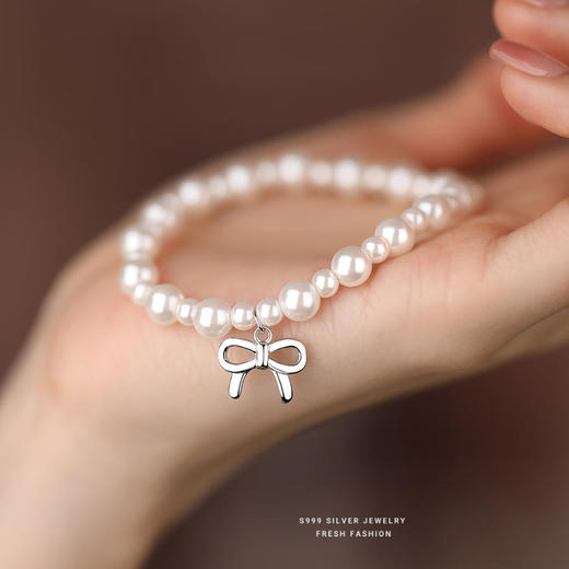 KaerFan--梦幻流光珍珠系列 | 耳饰/项链/手链 小众设计感 精致优雅 简约不挑人 多款可选 商品图11